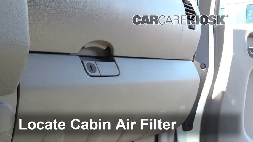 2013 Nissan Frontier SV 2.5L 4 Cyl. Extended Cab Pickup Air Filter (Cabin)